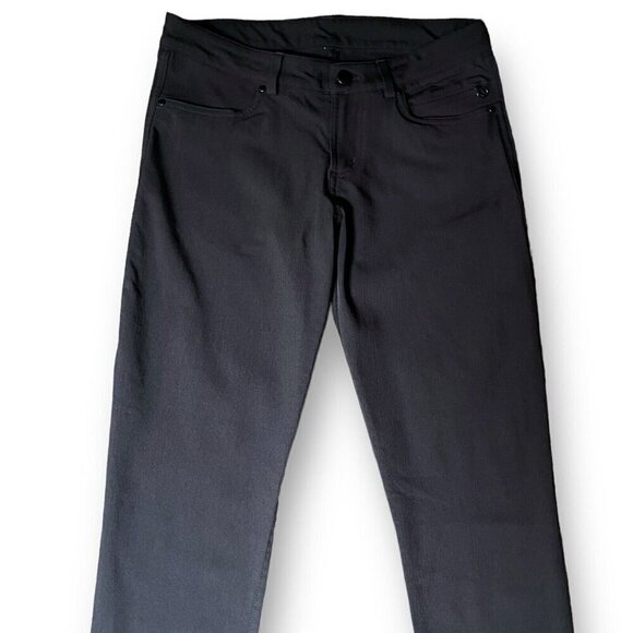 Lululemon Womens Everyday Pant Sz 4 Black Skinny Athleisure Reflective Ascent - Picture 6 of 12